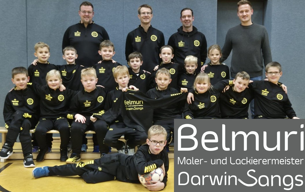 Neue Trikots für die F-Jugend